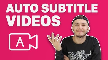 How to Add Subtitles to a Video Automatically (2022)