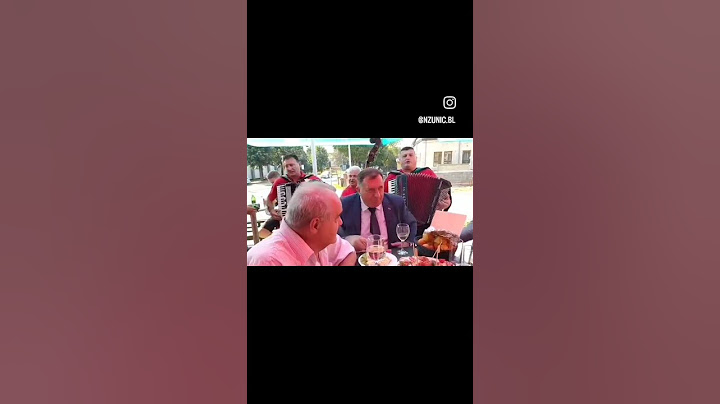 EKSKLUZIVNO -KAD DODIK MILORAD ČASTI SVIRAČE U SRPCU.