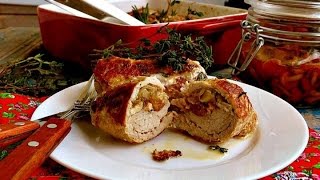 Крученики с опятами Крученики с опятами