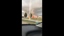 Tornado in France: Gonfreville l'Orcher