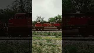 BNSF 1061 Trails 3rd thru Big Rock, IL - May 22nd, 2026
