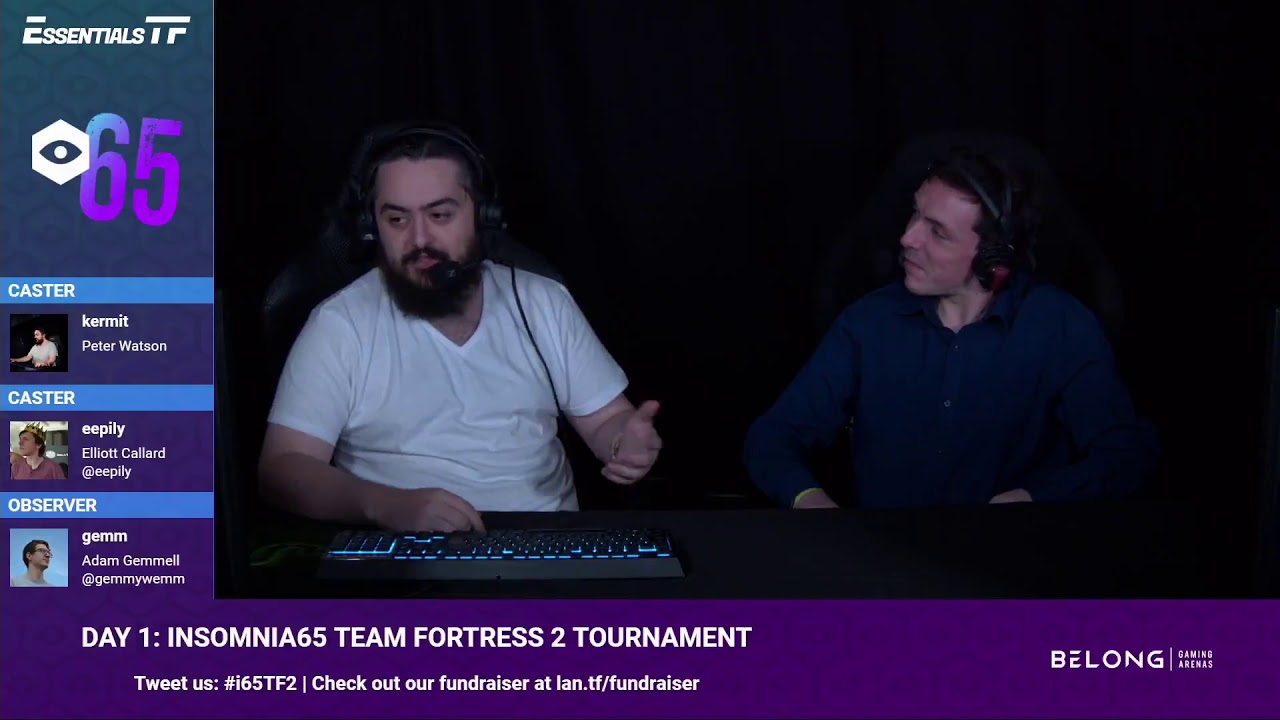 Insomnia65 TF2 Groups Round 7: Ascent.NA vs. Top5Sons