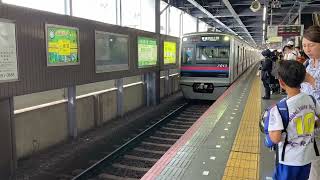 京成3000形3013編成普通京成上野行き青砥駅(KS09)9時40分到着