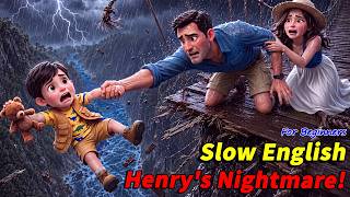 Henry Was Too Scared to Cross the Bridge... Then This Happened! | Slow English Listening (A2 Level)