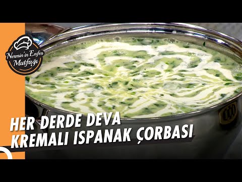 10 Dakikada Kremalı Ispanak Çorbası - Nermin’in Enfes Mutfağı