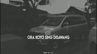 Urip sawang sinawang - story wa.