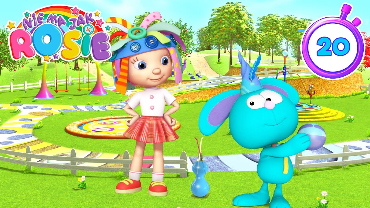 Przygody Rosie | Zobacz zabawę w rozgniatanie owoców! 🫐💦 Pełny odcinek kreskówki
