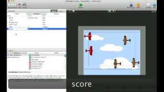 How-To Create, Display, and Add to a Player Score in Gamesalad