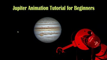 Creating a Jupiter Animation  - Registax and PIPP Tutorial