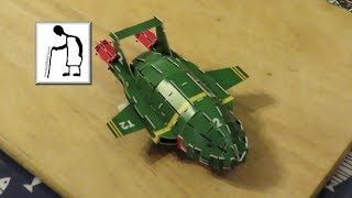 Thunderbird 2 wind up clip together plastic kit