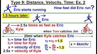 Algebra - Ch. 2: Word Problem (32 of 46) Type 9: Distance, Velocity, Time: Ex. 4