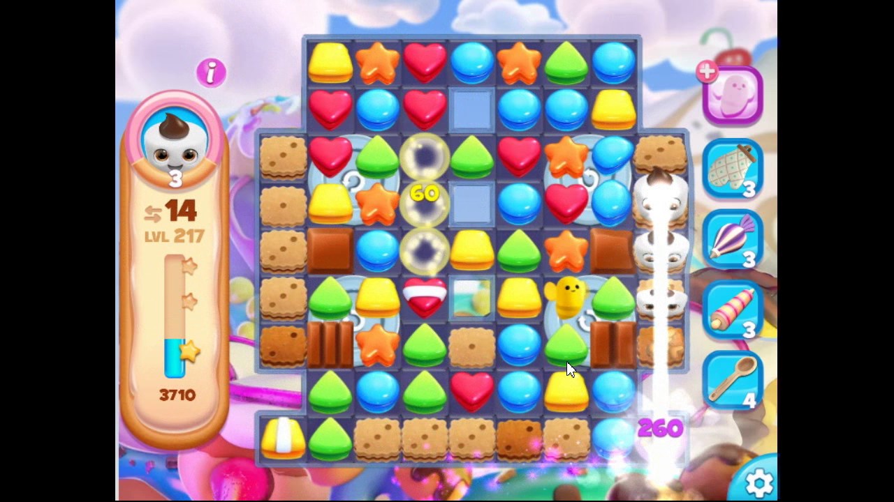 Cookie Jam Blast level 217 YouTube