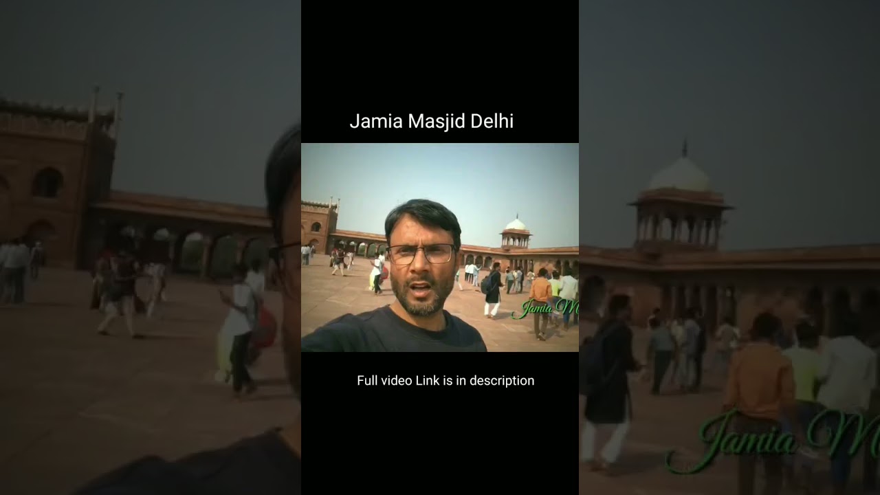 Jama Masjid Delhi || Delhi Jamia Masjid