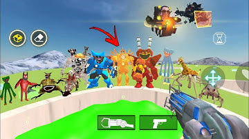 Nextbots in playground update new sonic tapes family zoonomaly scientist tv man 😱 chasing nextbots 🔥