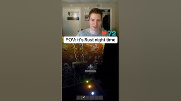 Pov: it’s Rust night time #rust #rustshorts #rustvideos #rustchannel #rustbestbase #rustreels