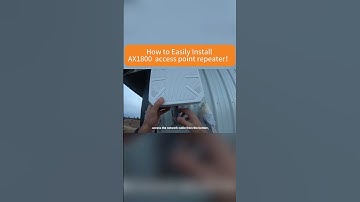 How to Easily Install AX1800  access point repeat!📡