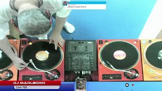 🔴 Live DJ Marlboro #193  Mixando Vinil - Cd - Vídeo