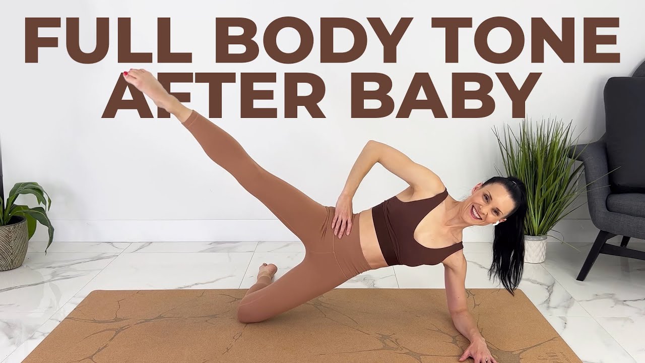 Postpartum Workout | 30-Minute Postnatal Workout (Babywearing Option)