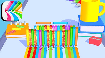 Pencil Rush 3D Gameplay | All Levels #56