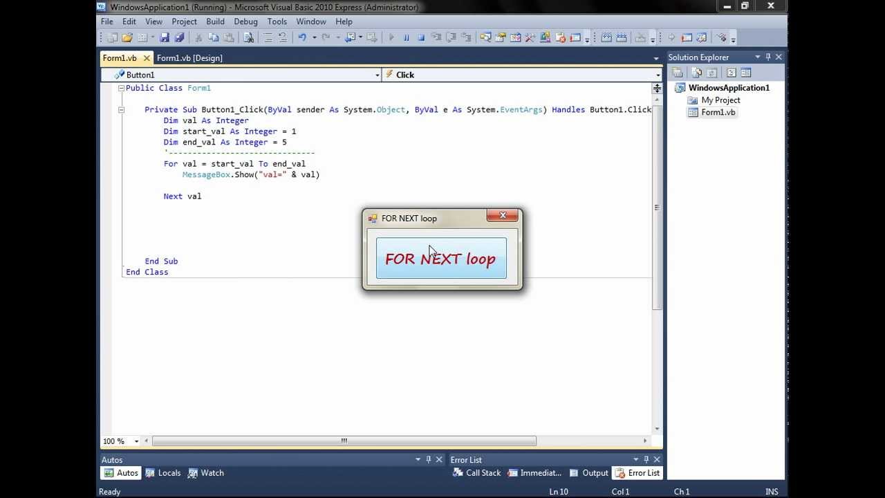 visual basic for excel for loop visual basic for excel for loop