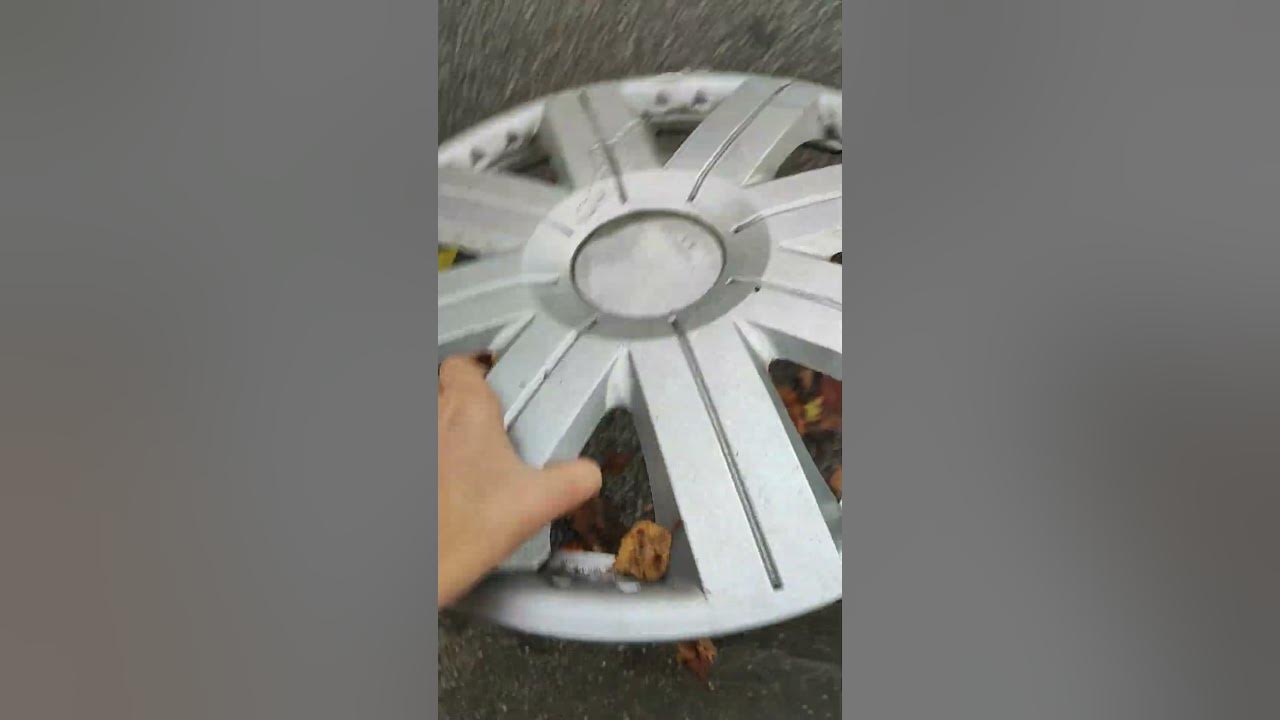 Fresh fall off uni cosmos hubcap find! YouTube
