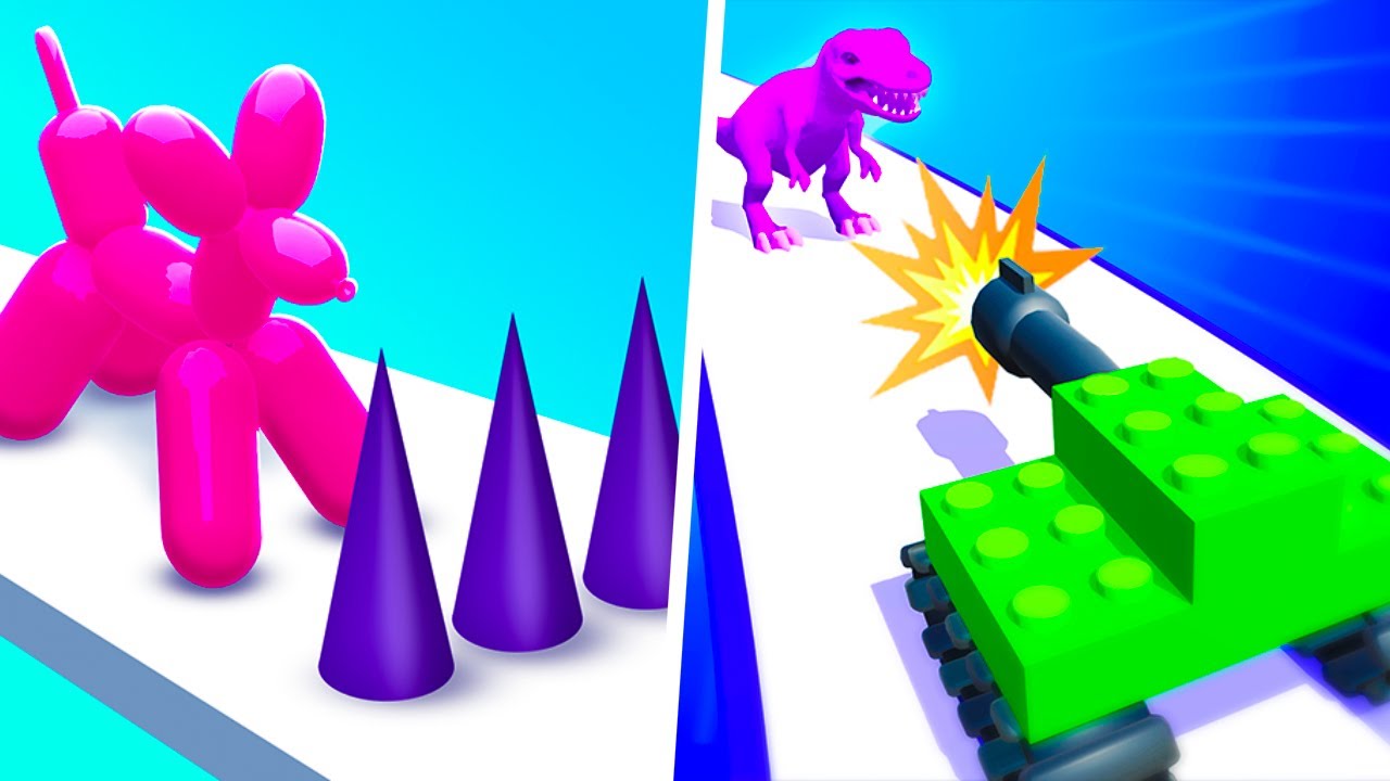 New Evolution: Level Up Balloon Pop Runner vs Toy Rumble - 1⭐Android Walkthrough Gameplay