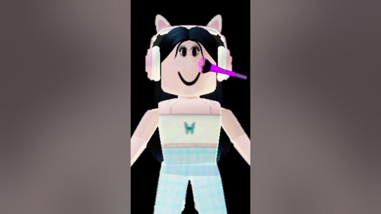 Roblox Girl se maquiando 🦋🤍🥰