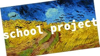 WHEATFIELD WITH CROWS - VINCENT VAN GOGH [animated painting]