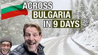 RHODOPE MOUNTAINS : snow, springs, sandstone pyramids and more…. | Motorhome Travels BULGARIA