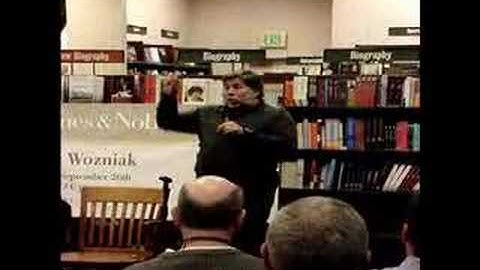 Steve Wozniak discussing the creation of software