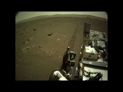 NASA Perseverance Rover Audio of Wheels Moving on Mars (March 2021)