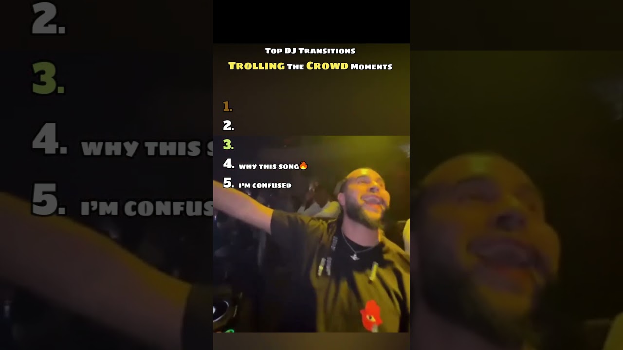 Top TROLL DJ Transitions