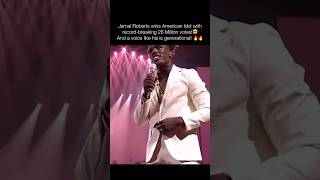 Jamal Roberts Wins American Idol with Record-Breaking 26M Votes!