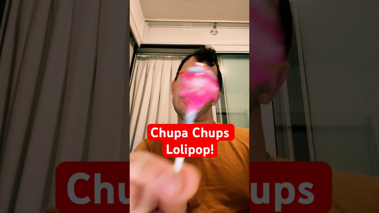 Strawberry Chupa Chups Lolipop! 