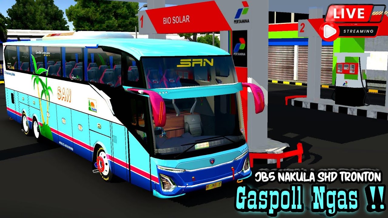 🛑Live BUSSID ‼️ Yuhh Gazpoll Coy 😉