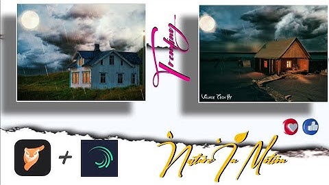 How to Make Trending Nature Animation Status video | status video kaise banaye |