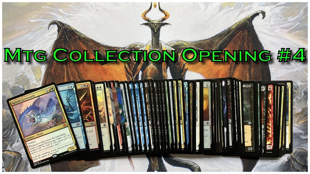 MTG Card Collection Opening 4 MTG YouTube