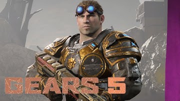 Gilded Baird Character Showcase - Gears 5 Free For All