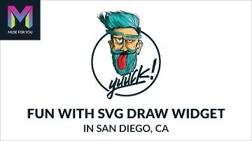 Fun with SVG Draw Widget in San Diego, CA | Adobe Muse CC | Muse For You