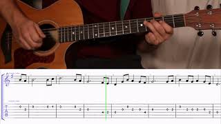 How To Play In The Sweet By And By On Guitar With Tab