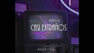 Video thumbnail of "Casi Extraños- Delfina Campos// Letra"