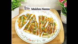 Paneer Makhani Naanza Recipe | Naan Pizza | Manisharaj Kitchen