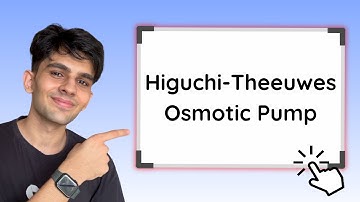 Osmotic Pumps - 3 | Higuchi-Theeuwes Osmotic Pump | Novel Drug Delivery Systems |