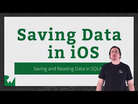 Reading and Writing in SQLite -  Saving Data in iOS - raywenderlich.com