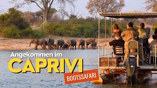 Bootssafari auf dem Okavango! Erster Tag im Caprivi-Streifen: Der Bwabwata Nationalpark | Namibia
