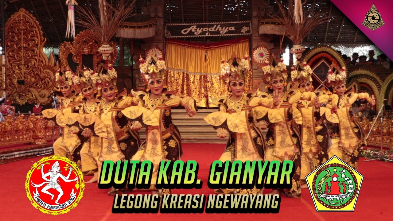 Legong Kreasi Ngewayang | Parade Semara Peguligan PKB 2019 Duta Kab. Gianyar