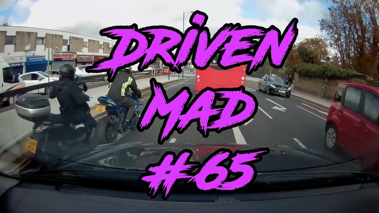 DrivenMad - London Dashcam #65 - Red Light Jumping Cyclists and a ...