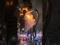 This Firefighter Dinosaur Reaches What Trucks Can’t #ai #aicreature #creaturedesign #shorts