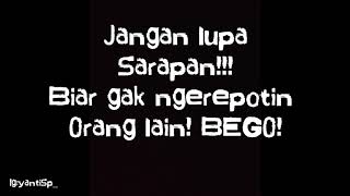 Story WhatsApp- Besok Senin