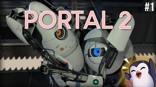 Using our brains (trying) | Portal 2 [VOD]